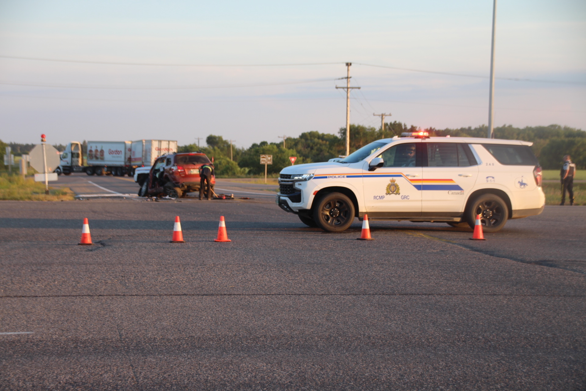 UPDATE 3vehicle collision at Hwy 1 & 5 near Carberry; serious